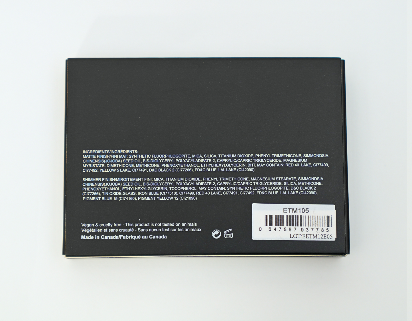 Eyeshadow Palette - Shimmy